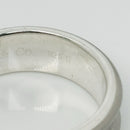 Size 11 Tiffany & Co 1837 Grey Titanium and Silver Ring Band Mens Unisex-11