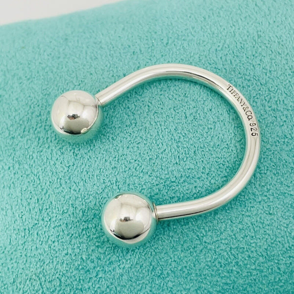 Tiffany & Co Horseshoe Key Ring Chain Keyring Keychain - 1