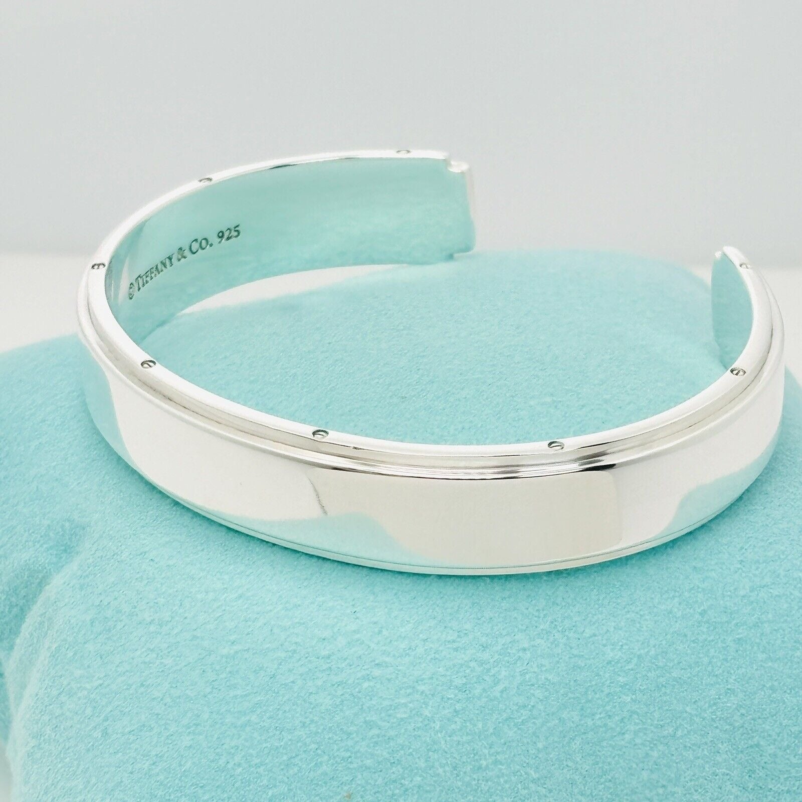 Tiffany Metropolis Cuff Bracelet in Sterling Silver Mens Unisex
