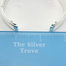 Tiffany & Co. Metropolis Cuff Bracelet in Silver Size large 7.75" Mens Unisex-7