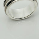Size 10 RARE Tiffany Atlas Ring in Silver and Titanium Mens Unisex-4