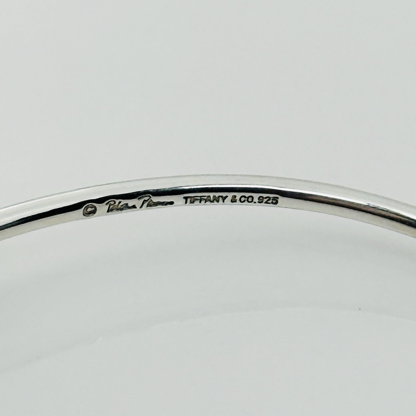 Tiffany & Co Daisy Flower Hook Bracelet by Paloma Picasso in Sterling Silver