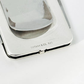 Tiffany & Co Machine Turned Pin Stripe Engravable ID Money Clip Pocket Knife - 0