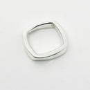 Tiffany Frank Gehry Torque Pendant Small Mini in Sterling Silver Authentic-1