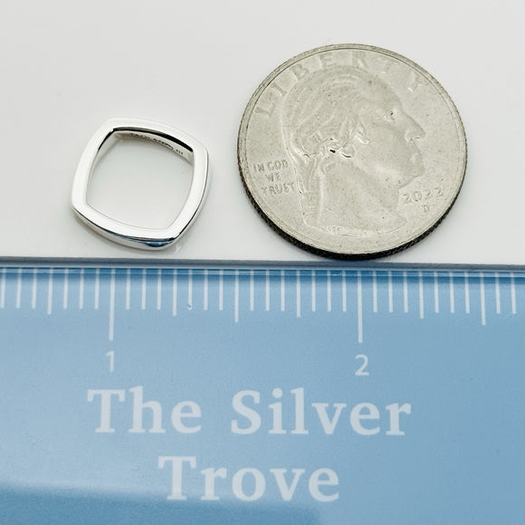 Tiffany Frank Gehry Torque Pendant Small Mini in Sterling Silver Authentic