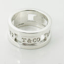 Size 5.5 Tiffany & Co 1837 Cutout Ring Stencil Open Mens Band Unisex-2