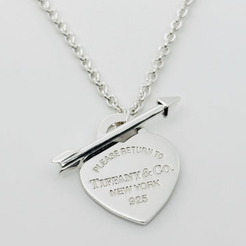 18" Please Return to Tiffany Lovestruck Heart Tag Arrow Toggle Necklace