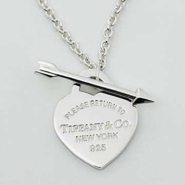 18" Please Return to Tiffany Lovestruck Heart Tag Arrow Toggle Necklace - 0