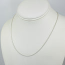 20.5" Tiffany Chain Necklace with 1.5mm Thick Links in Silver Mens Unisex-2