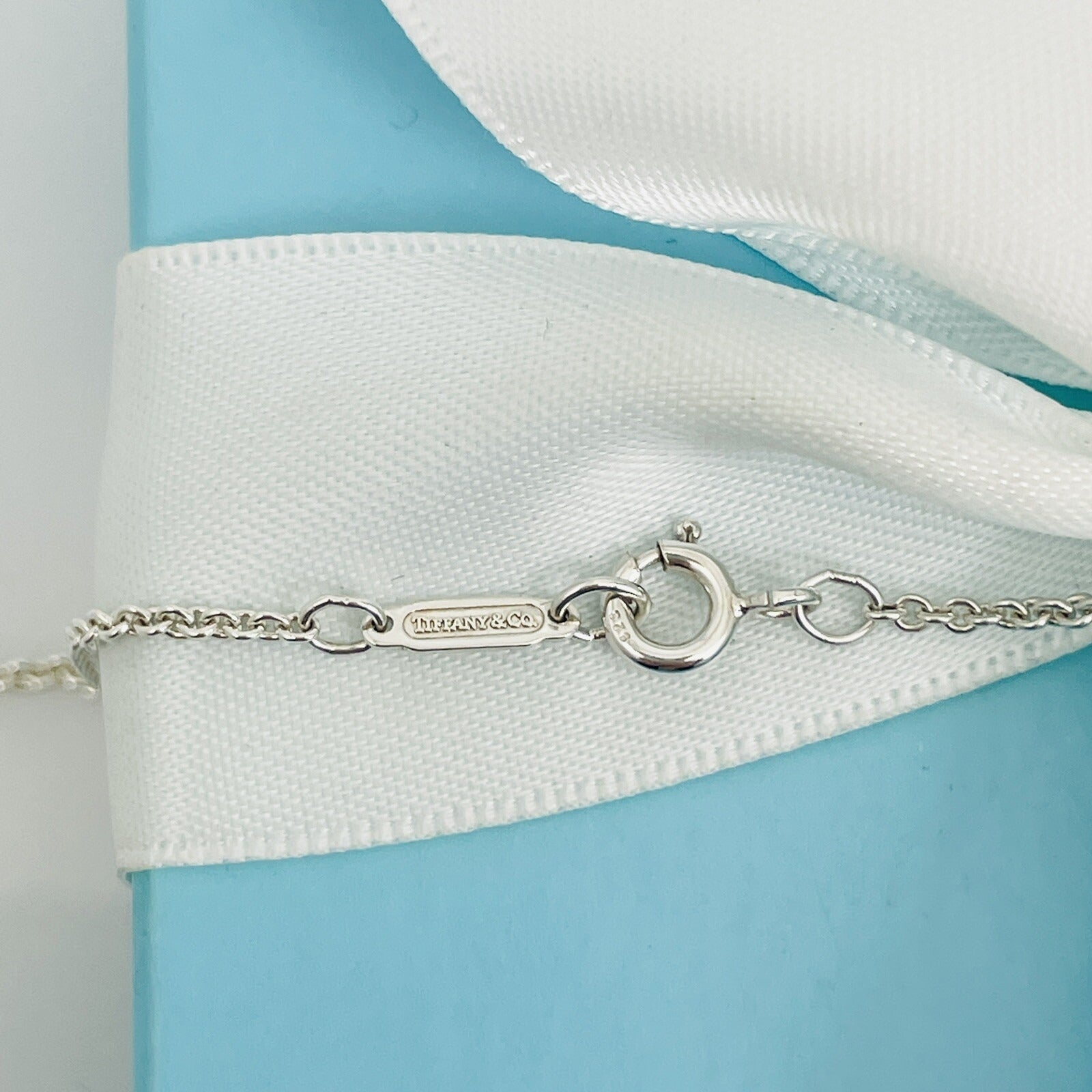 20.5" Tiffany Chain Necklace with 1.5mm Thick Links in Silver Mens Unisex