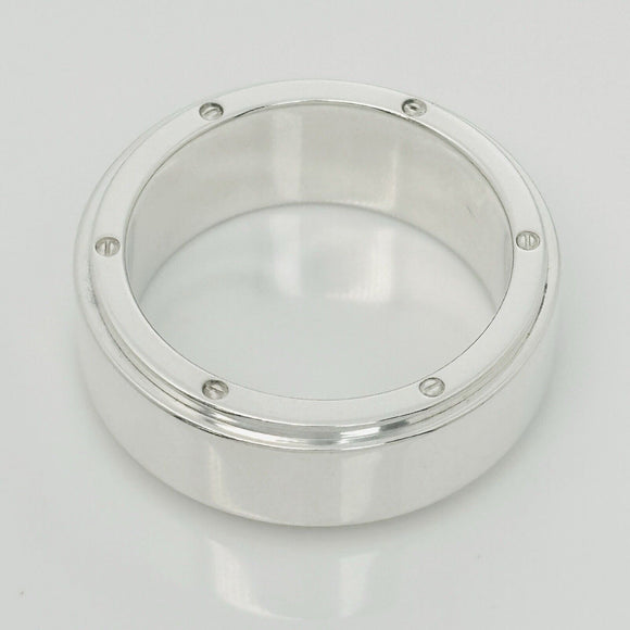 Size 11.5 Tiffany & Co Metropolis Ring Mens Band Unisex in Sterling Silver