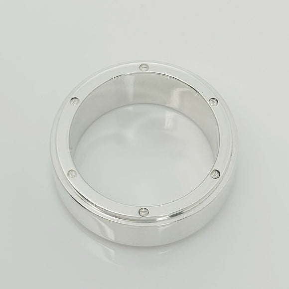 Size 11.5 Tiffany & Co Metropolis Ring Mens Band Unisex in Sterling Silver