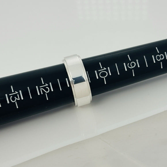 Size 11.5 Tiffany & Co Metropolis Ring Mens Band Unisex in Sterling Silver