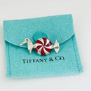 Tiffany Bon Bon Candy Charm in Red Enamel and Sterling Silver-2