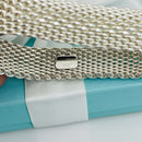 7" Tiffany & Co Somerset Flexible Mesh Weave Bangle Bracelet in Sterling Silver-4