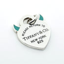 Please Return to Tiffany & Co Devil Horns Charm or Pendant in Blue Enamel and Silver-1