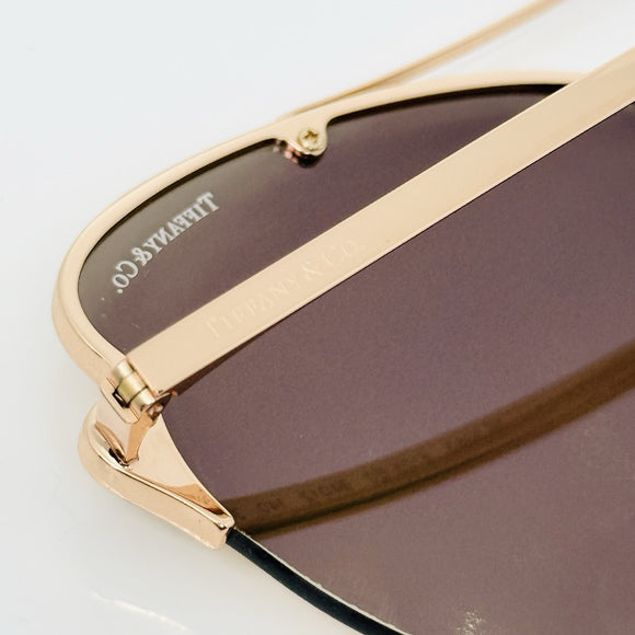 TIFFANY & Co. TF 3063 6105/E0 Sunglasses in Pink Gold Butterfly