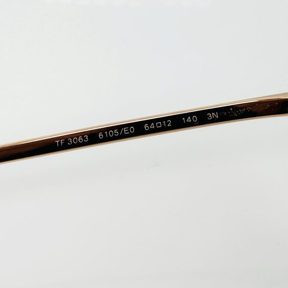 TIFFANY & Co. TF 3063 6105/E0 Sunglasses in Pink Gold Butterfly