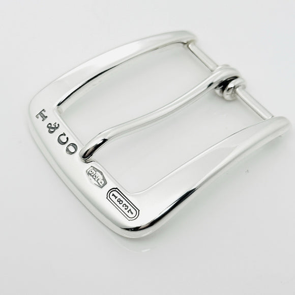 Tiffany & Co 1837 Belt Buckle Sterling Silver Mens Unisex