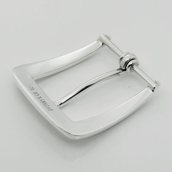 Tiffany & Co 1837 Belt Buckle Sterling Silver Mens Unisex