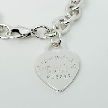 9" Please Return to Tiffany New York Extra Large Heart Tag Charm Bracelet - 0