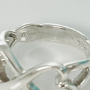 Size 8 Tiffany & Co Double Loving Hearts Ring in Silver by Paloma Picasso-4
