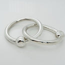 Tiffany Baby Rattle Interlocking in Sterling Silver-2