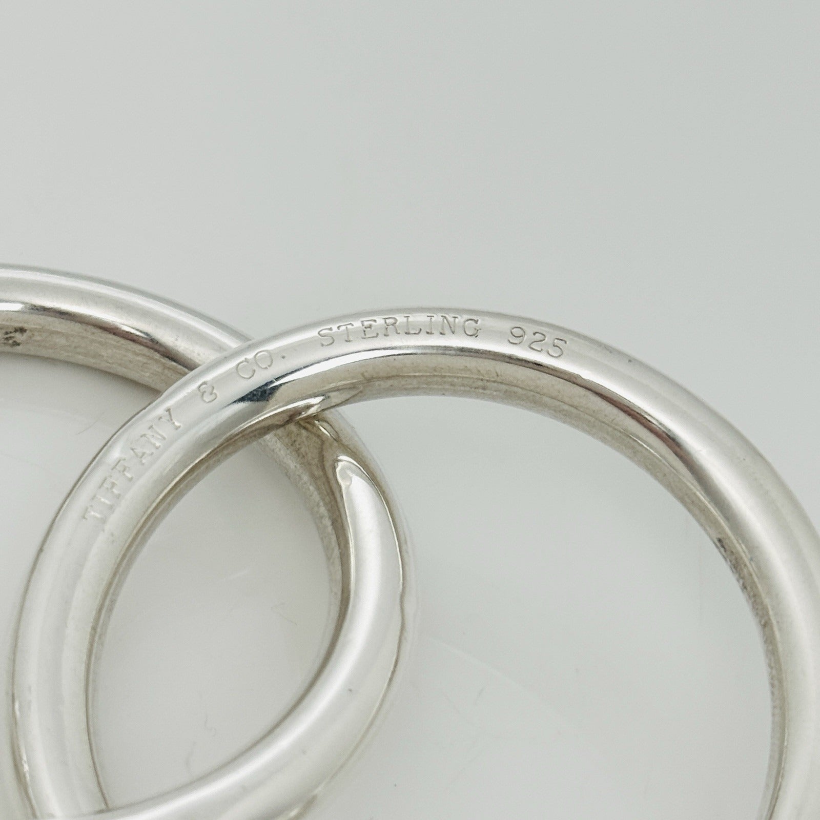 Tiffany Baby Rattle Interlocking in Sterling Silver