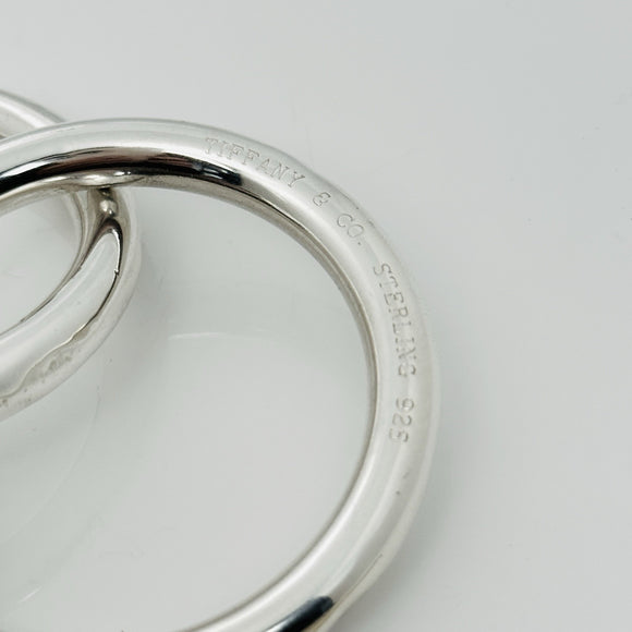 Tiffany Baby Rattle Interlocking in Sterling Silver