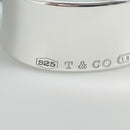 Medium 6.5" Tiffany & Co 1837 Extra Wide Cuff Bracelet in Sterling Silver-5