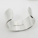 Medium 6.5" Tiffany & Co 1837 Extra Wide Cuff Bracelet in Sterling Silver-6