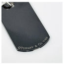 Tiffany & Co. T&CO Dog Tag Pendant in Black Titanium and 925 Sterling Silver-6