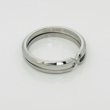 Size 11 Tiffany Zellige Ring by Paloma Picasso in Steel for Men Unisex - 0