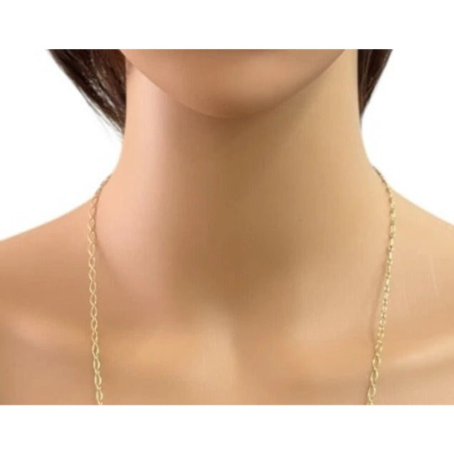 16" Tiffany & Co 18k Rose Gold Classic Oval Link Chain Necklace
