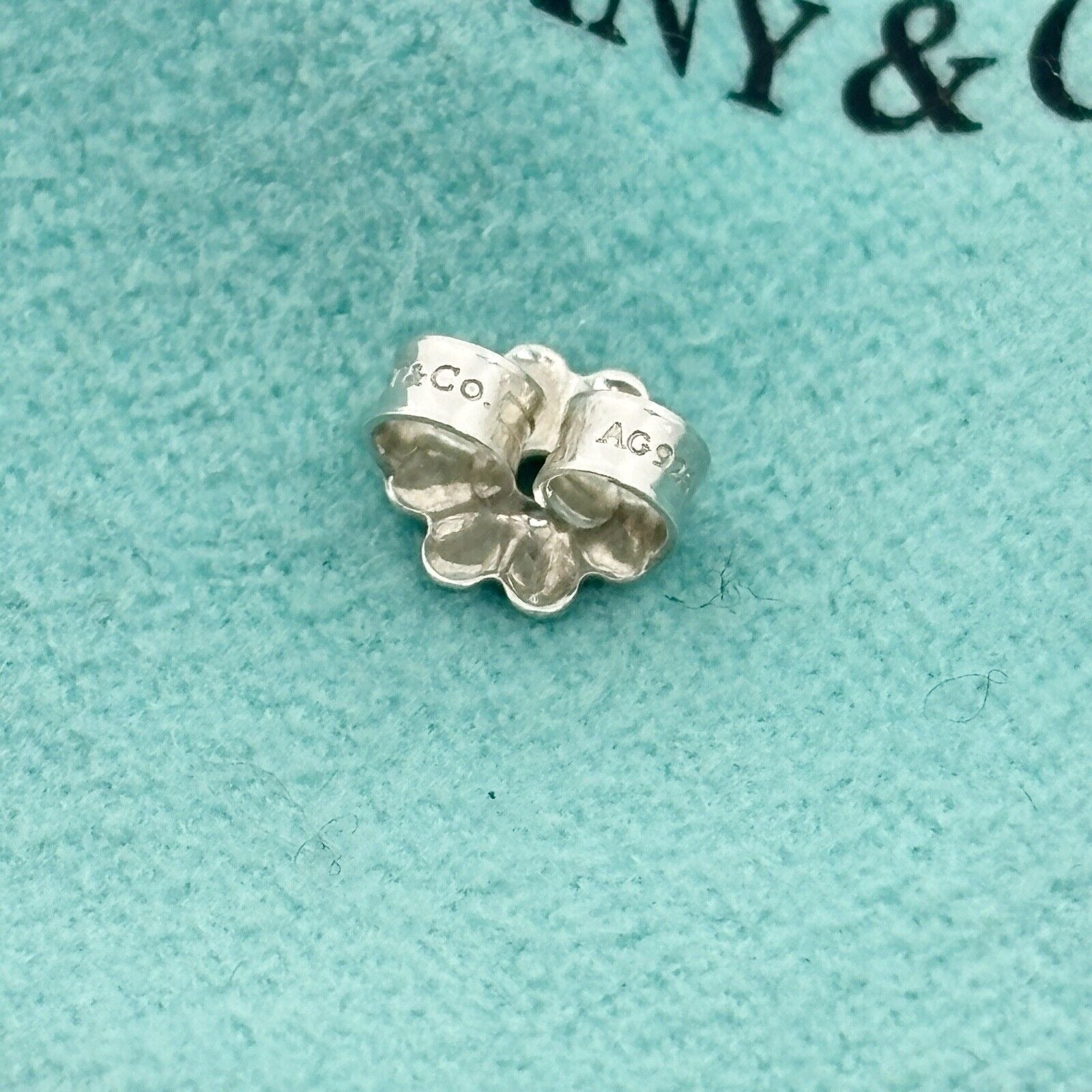 Tiffany Ziegfeld 8mm Pearl Bead Earring Single Replacement Lost Silver Stud