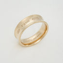 Size 8.5 Tiffany & Co 1837 Rubedo Wide Band Ring Concave-3