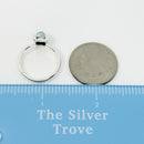 Size 7 Tiffany & Co Blue Topaz Sugar Stack Ring by Paloma Picasso in Silver-7