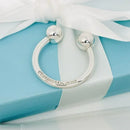 Tiffany & Co Horseshoe Key Ring Chain Keyring Keychain-5
