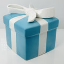 Tiffany Large Coin Bank Blue Gift Box with White Ribbon Bone China-5