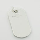 Tiffany & Co Mens Coin Edge ID Dog Tag Pendant-5