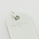Tiffany & Co Mens Coin Edge ID Dog Tag Pendant-6