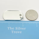Tiffany & Co Mens Coin Edge ID Dog Tag Pendant-8