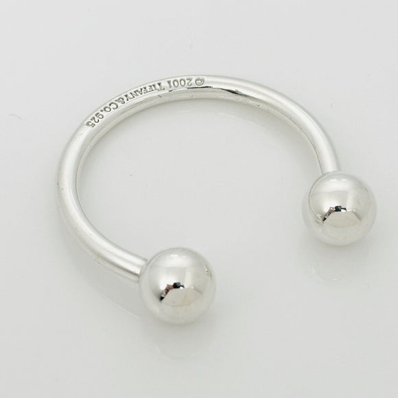 Tiffany & Co Extra Large Horseshoe Key Ring Chain Keyring Keychain