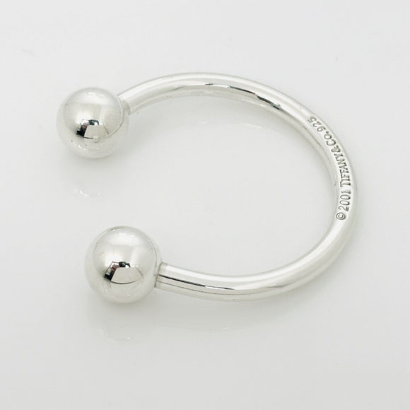 Tiffany & Co Extra Large Horseshoe Key Ring Chain Keyring Keychain