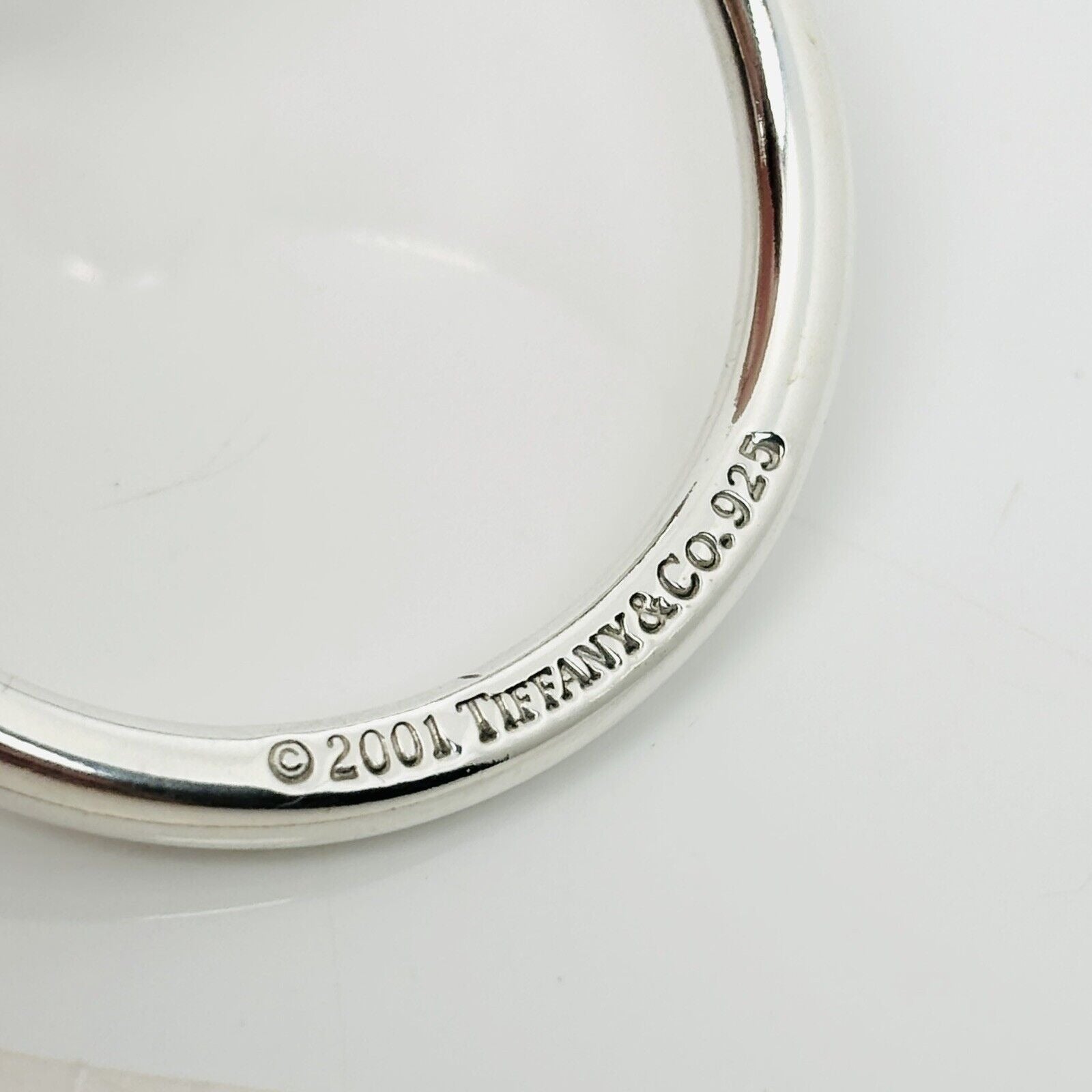 Tiffany & Co Extra Large Horseshoe Key Ring Chain Keyring