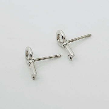 Tiffany & Co Key Lock Stud Earrings in Sterling Silver - 0