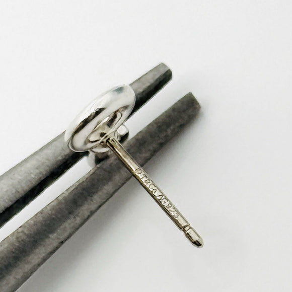 Tiffany & Co Key Lock Stud Earrings in Sterling Silver