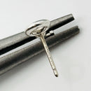 Tiffany & Co Key Lock Stud Earrings in Sterling Silver-5