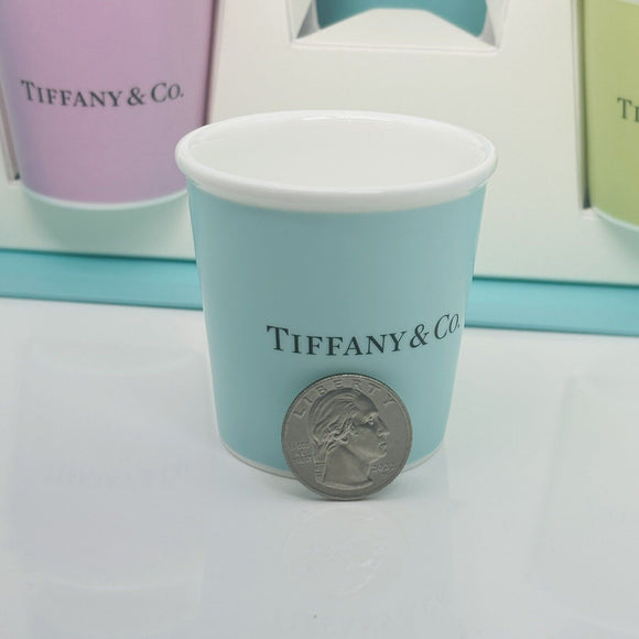 Tiffany 5 Set Colored Espresso Shot Paper Cup Everyday Objects