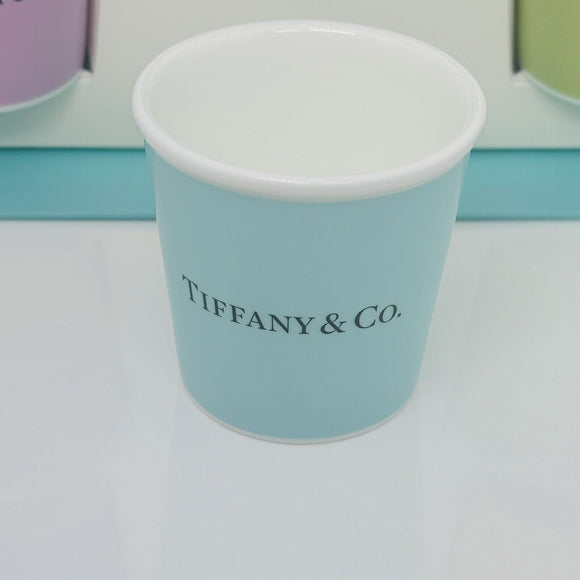 Tiffany 5 Set Colored Espresso Shot Paper Cup Everyday Objects
